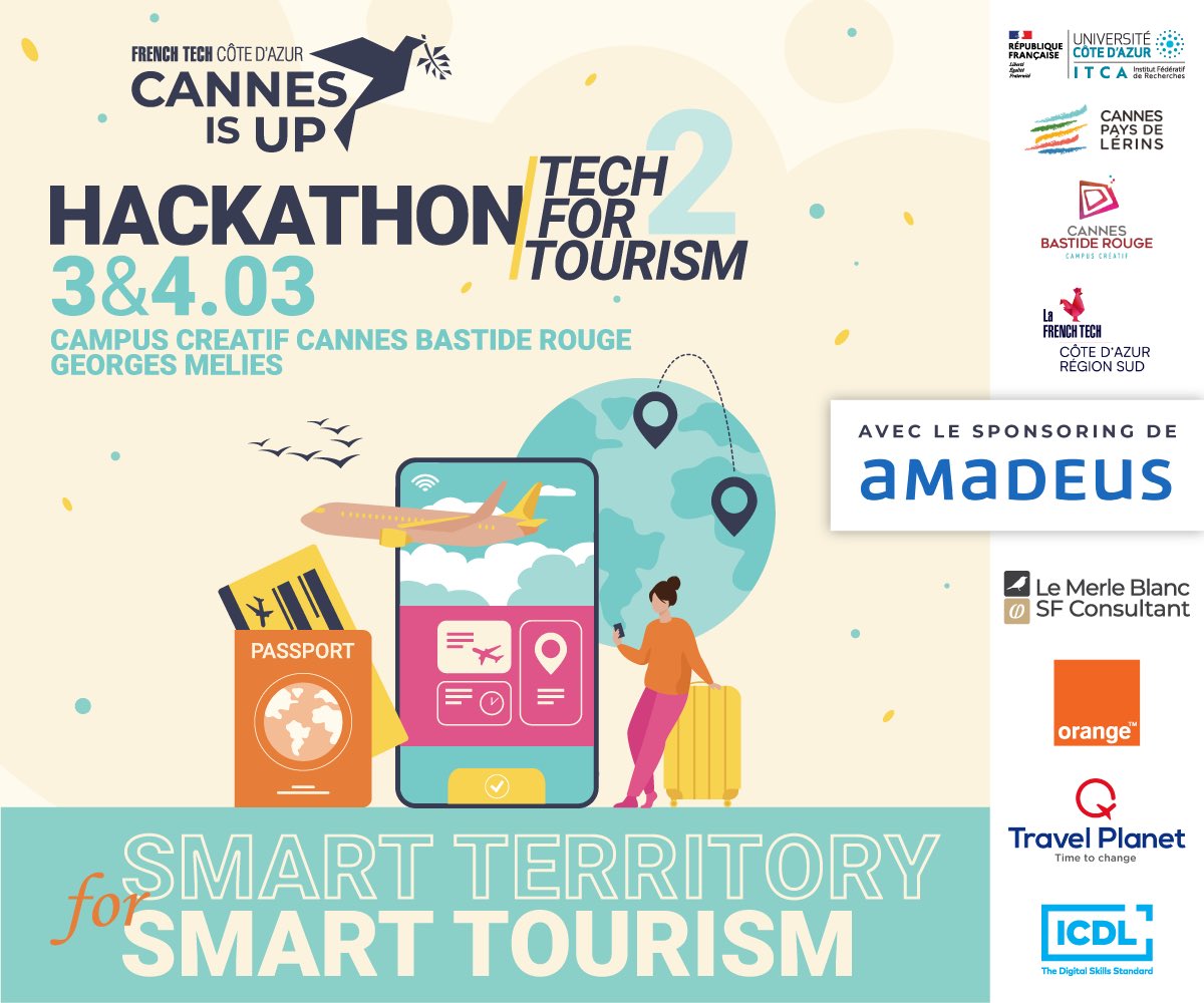 Le Hackathon Tech for Tourism revient pour sa 2ème édition !