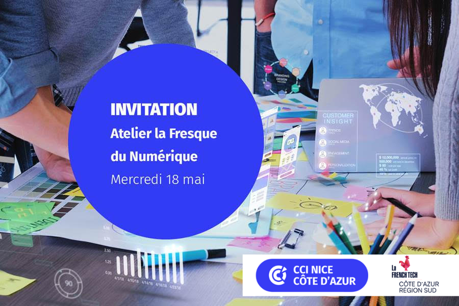 Atelier « Fresque Numérique » au Totem French Tech Côte d’Azur