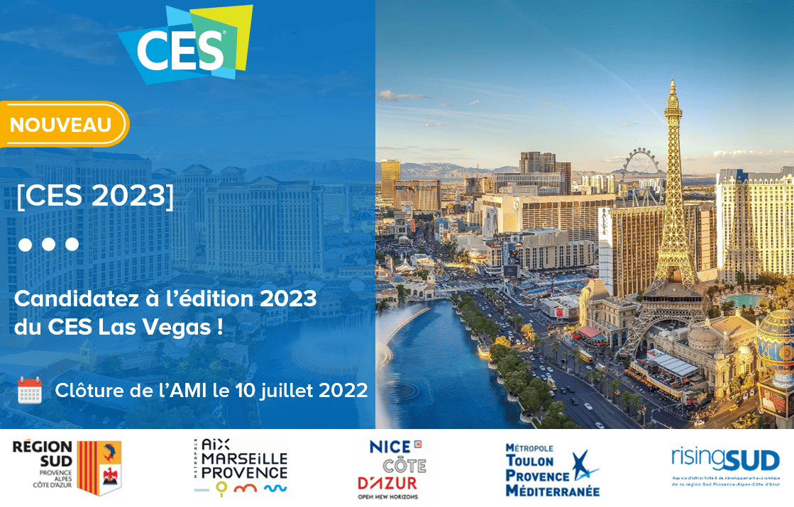 CES Las Vegas revient en 2023 French Tech Côte d'Azur