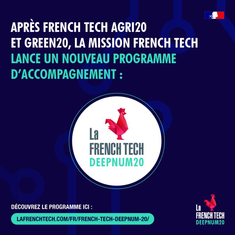 French Tech DeepNum20 Appel à candidatures