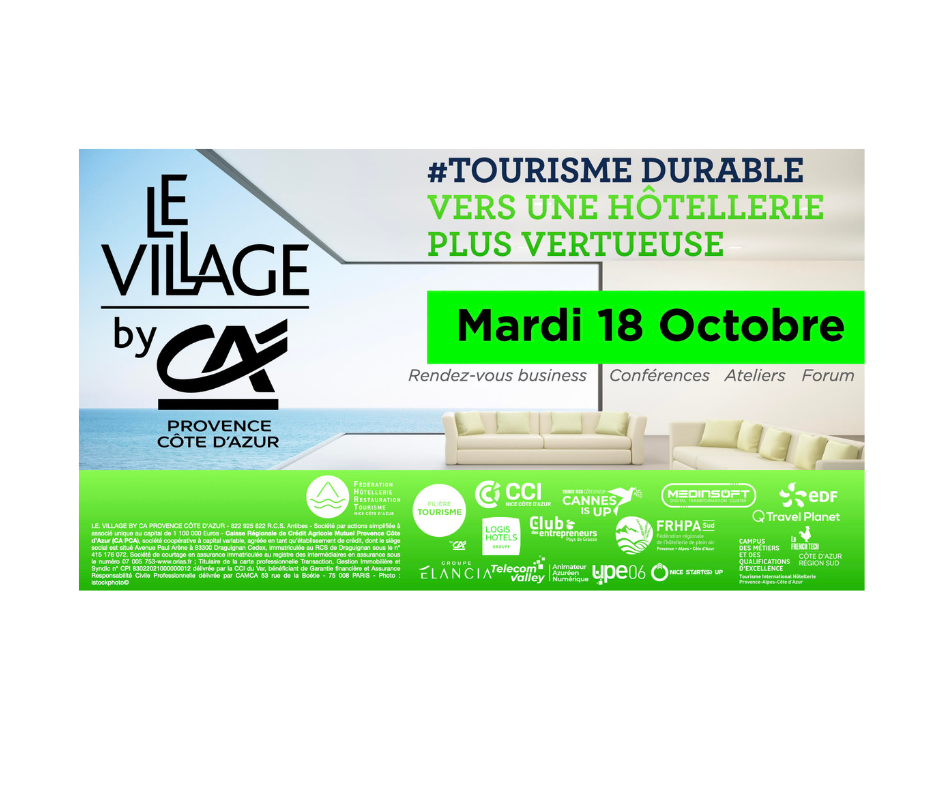 Tourisme Durable par le Village by CA PCA : 18 octobre