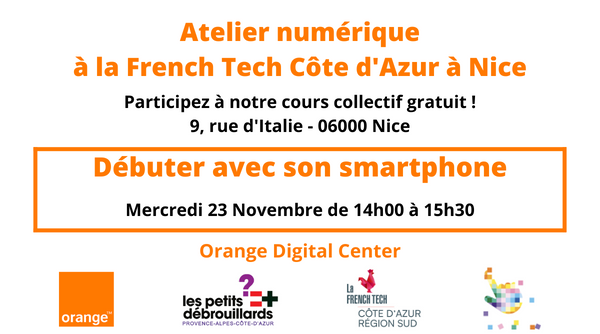 23 Nov Atelier numérique à la French Tech Côte dAzur à Nice