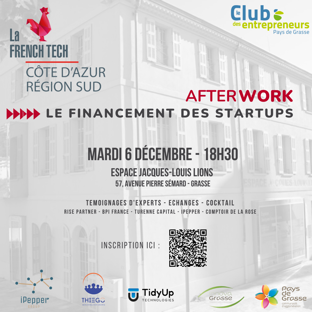 afterwork 6 decembre