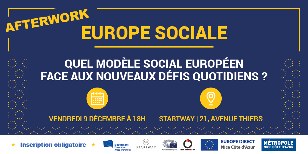 EUROPE Afterwork declinaisons digitales et RS Tw