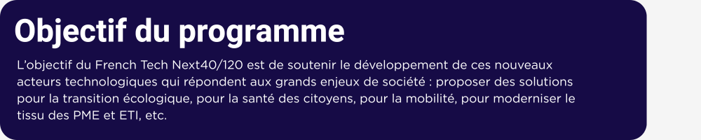 French Tech Next40/120 2 French Tech Tremplin 4