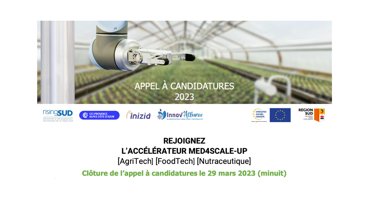 Rejoignez l’accélérateur MED4SCALE-UP jusqu’au 29 mars