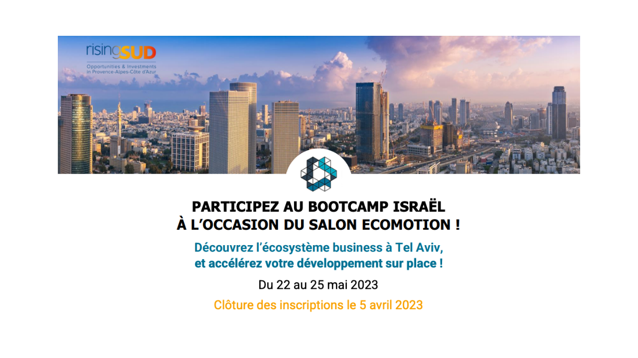 BOOTCAMP Israël 2023 jusqu’au 5 avril