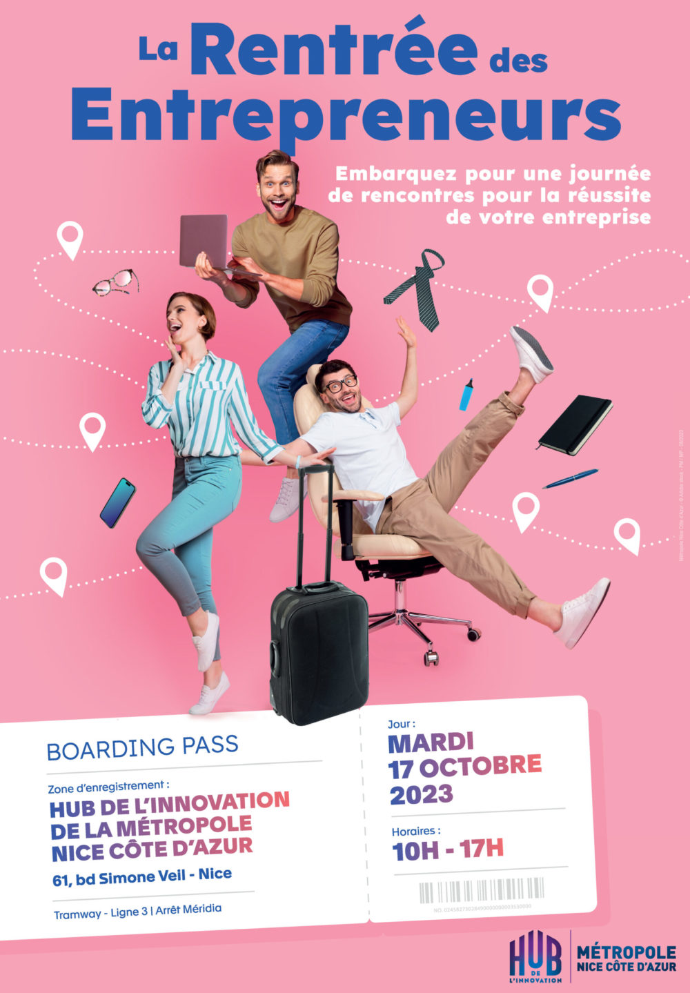 La rentrée des entrepreneurs by Hub de l'Innovation 1 Rentree des Entrepreneurs Affichette A3 nowhite scaled 1 e1693990133353