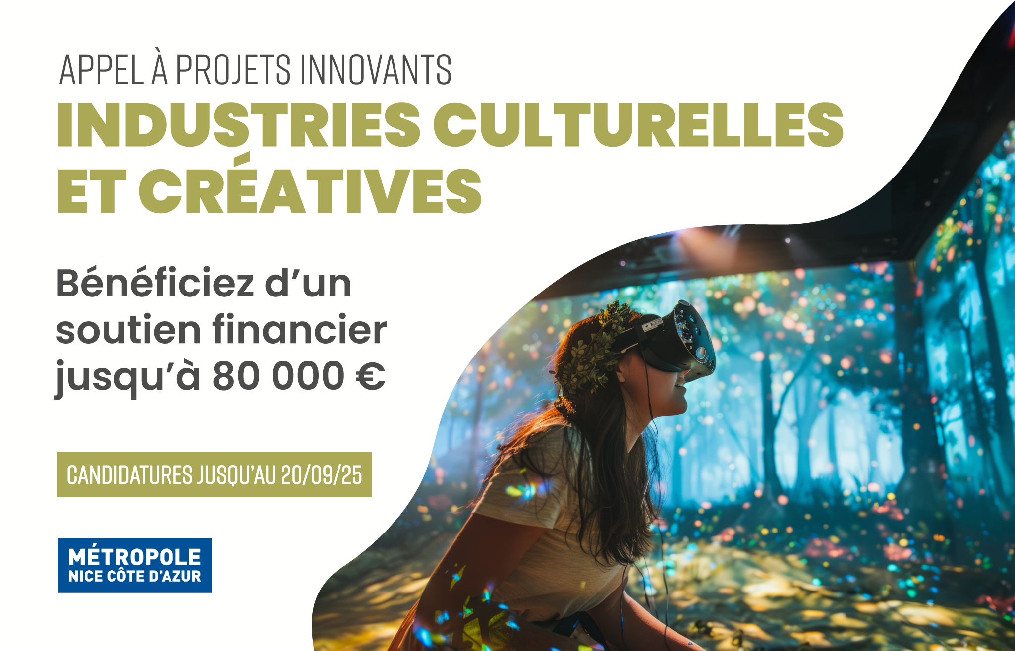 Industries Culturelles et Créatives par La Métropole Nice Côte d’Azur jusqu’au 20 septembre