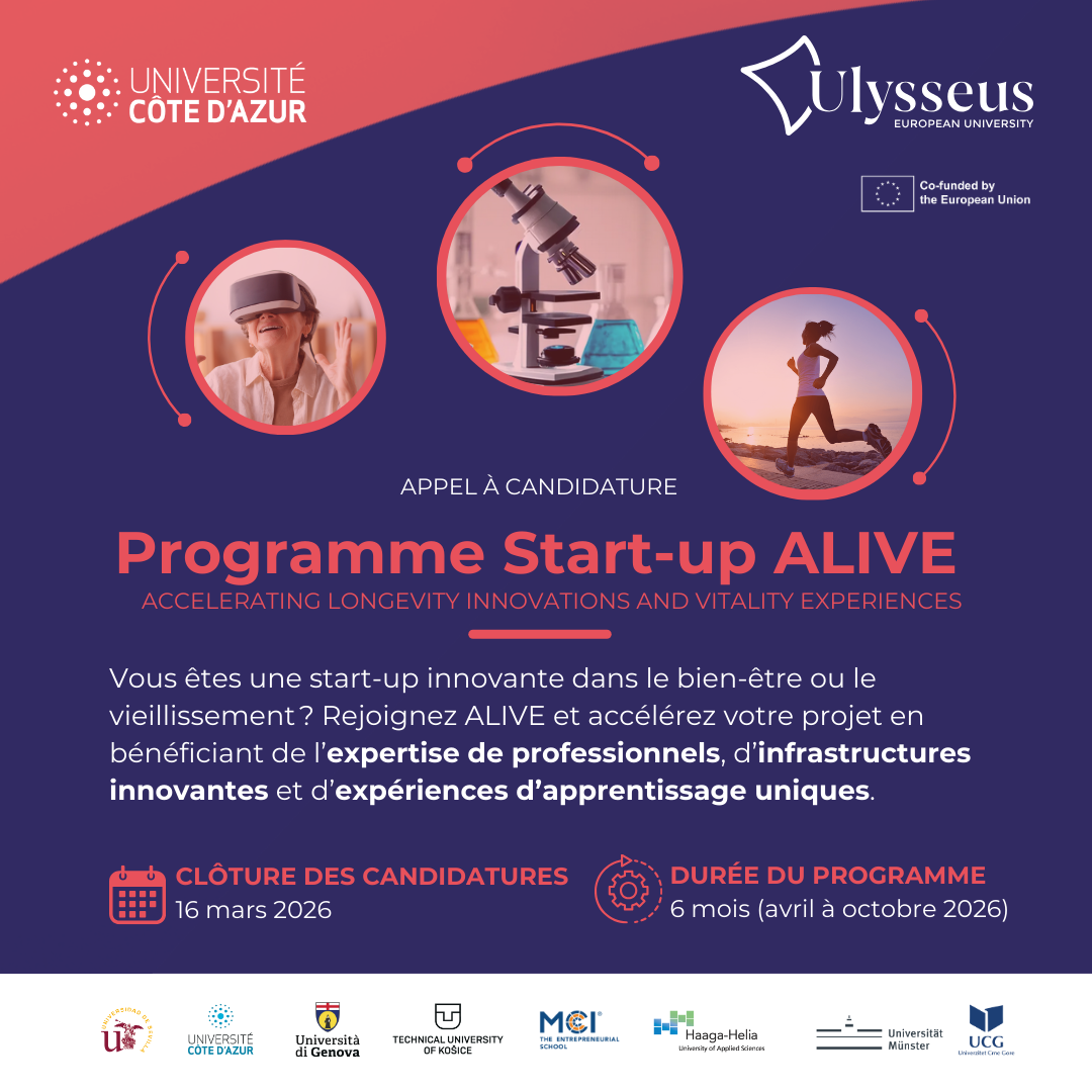 start-up ALIVE jusqu&rsquo;au 16 mars