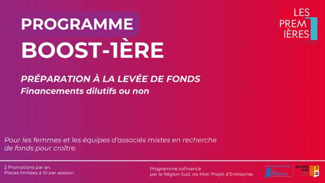 Programme BOOST-1ère  jusqu&rsquo;au 13 novembre