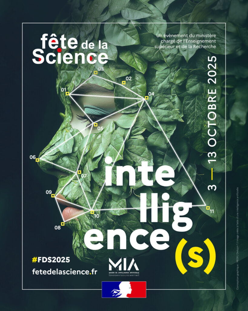 Inauguration du Village des Sciences MIA « Intelligence(s) Artificielle(s) : du neurone au silicium » à Biot le 8 octobre à 17h 1 FDS25 RS 1080x1350 0 819x1024 1